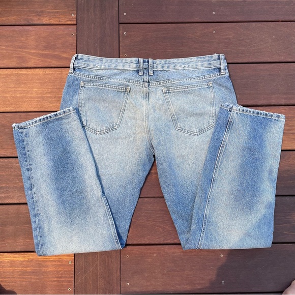 Zara Light Blue Straight Jeans - Picture 7 of 7